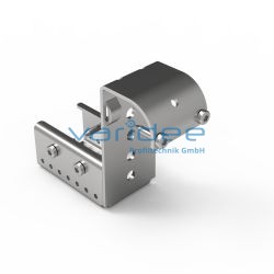 Roller Conveyor St, Fastening Bracket D30 with Stop H43