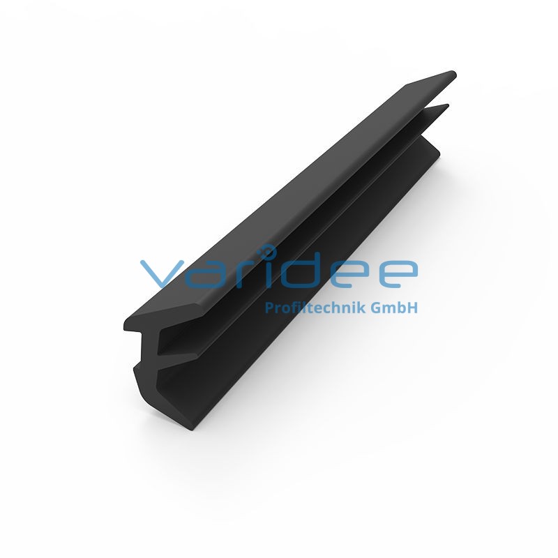 Dichtprofil 8 2-4 mm, schwarz (20 Meter)