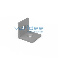 Angle bracket 6 30, aluminum colored