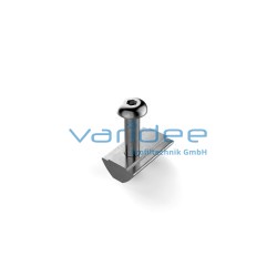 T-slot slider 8 80x40 fastening set, floating bearing